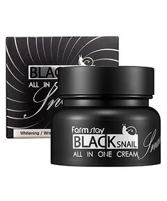 FarmStay Крем для лица с муцином черной улитки – Black snail all in one cream, 100мл
