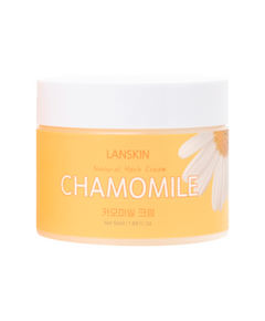 LanSkin Крем для лица успокаивающий с экстрактом ромашки - chamomile natural herb cream, 50мл