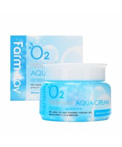 FarmStay Крем увлажняющий с кислородом O2 – Premium aqua cream, 100г