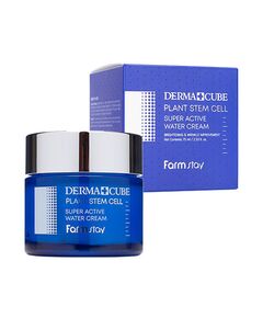 FarmStay Суперувлажняющий крем - FarmStay Derma Cube Plant Stem Cell Super Active Water Cream, 75мл