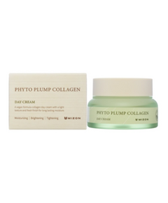 Mizon Крем для лица дневной с фитоколлагеном - phyto plump collagen day cream, 50мл