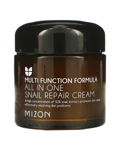 Mizon Крем восстанавливающий с экстрактом улитки – All in one snail repair cream, 75мл