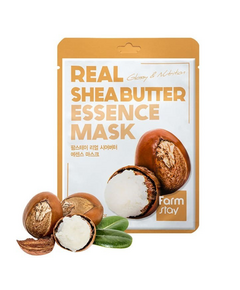 FarmStay Маска тканевая для лица с маслом ши - Real shea butter essence mask, 23мл