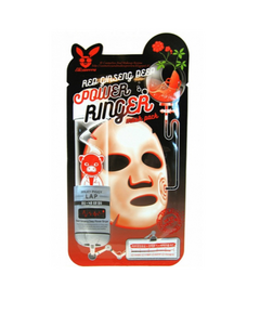 Elizavecca Маска тканевая для лица с красным женьшенем - Red ginseng deep power ringer mask, 23мл