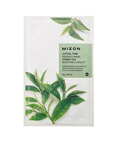 Mizon Маска тканевая с экстрактом зелёного чая - Joyful time essence mask green tea, 23г