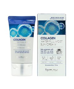 FarmStay Солнцезащитный крем SPF50+/PA++++ с коллагеном - Collagen Water Full Moist Sun Cream, 50г