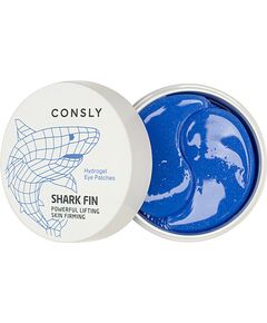 Consly Патчи для глаз с экстрактом акульего плавника - Hydrogel shark fin eye patches, 60шт