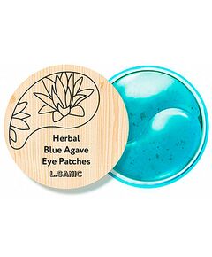 L'Sanic Патчи гидрогелевые с экстрактом голубой агавы - Herbal blue agave hydrogel eye patches, 60шт