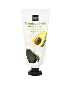 FarmStay Крем для рук с авокадо и маслом ши - Tropical fruit hand cream, 50мл