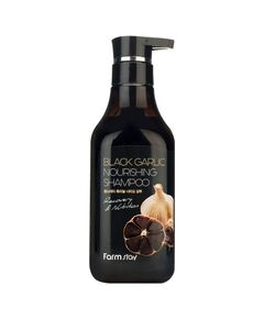 Farmstay Шампунь питательный с экстрактом черного чеснока - Black garlic nourishing shampoo, 530мл