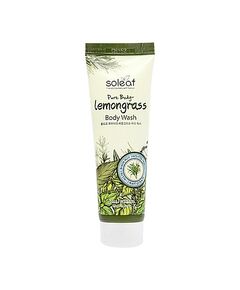Soleaf Гель для душа с лемонграссом - Pure body lemongrass body wash, 50мл