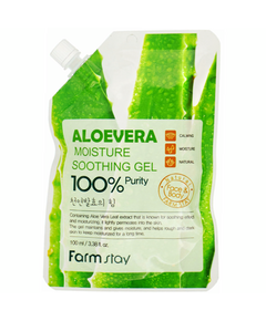 FarmStay Гель смягчающий с экстрактом алоэ - Aloe vera moisture soothing gel, 100мл