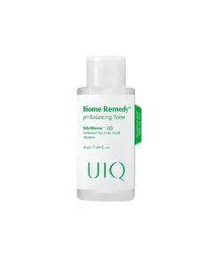 UIQ Успокаивающий тонер c янтарной кислотой и постбиотиками Biome Remedy pH Balancing Toner 50 мл