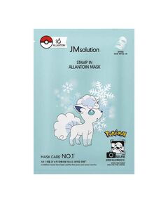 JMsolution Маска тканевая успокаивающая с аллантоином - Stamp in allantoin mask pokemon  30мл