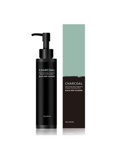 TheYEON Масло очищающее с древесным углём - Charcoal black deep cleanser, 150мл