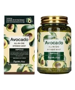 FarmStay Сыворотка ампульная с экстрактом авокадо - Avocado all-in-one intensive moist, 250мл