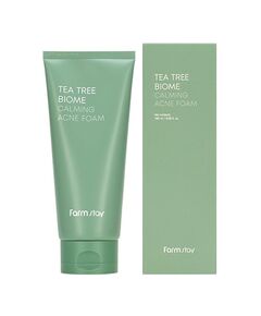 FarmStay Успокаивающая пенка для умывания проблемной кожи - Tea Tree Biome Calming Acne Foam ,180мл