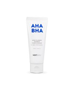 NEXTBEAU Пенка для умывания с AHA/BHA кислотами для проблемной кожи - Wish planner AHA/BHA, 100мл
