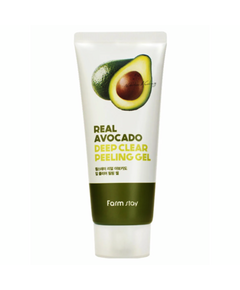 FarmStay Гель-пилинг с экстрактом авокадо - Real avocado deep clear peeling gel, 100мл