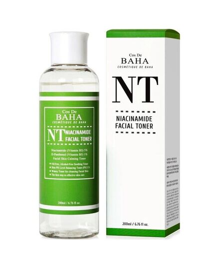 Cos De BAHA Тонер для проблемной кожи с ниацинамидом - Niacinamide toner (NT), 200мл