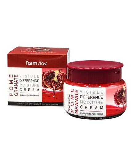 FarmStay Крем для лица увлажняющий с гранатом - Pomegranatе visible difference moisture cream, 100мл