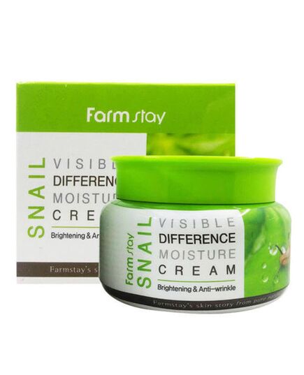 FarmStay Крем увлажняющий с улиточным муцином - Visible difference moisture сream, 100мл