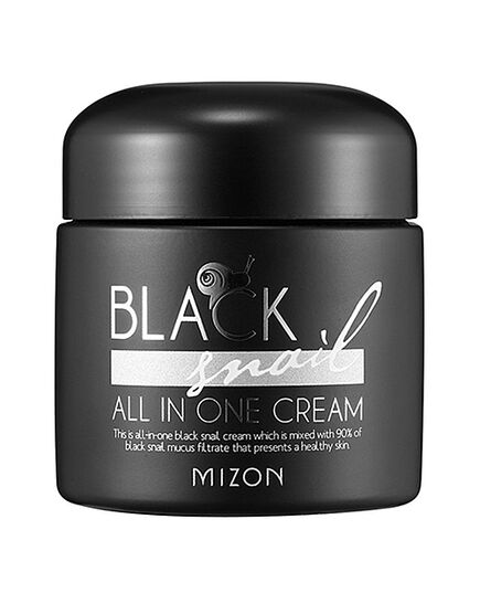 Mizon Крем с экстрактом черной улитки – Black snail all in one cream, 75мл