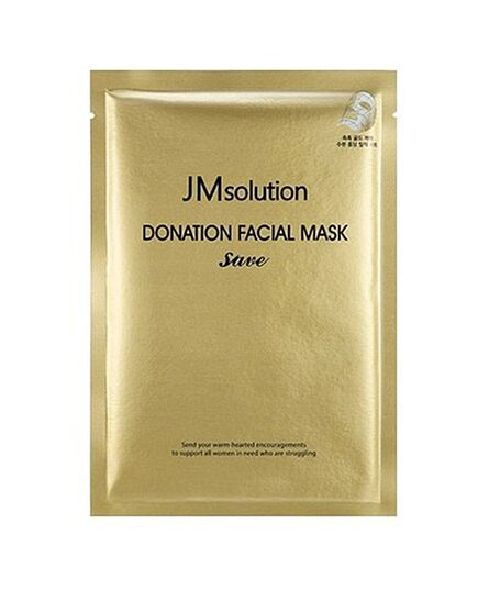 JMsolution Маска с коллоидным золотом - Donation facial mask save, 37мл