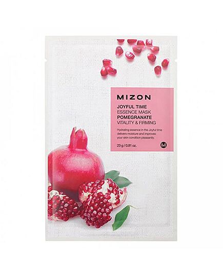 Mizon Маска тканевая с экстрактом граната - Joyful time essence mask pomegranate, 23мл