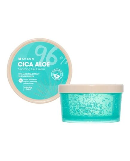 Mizon Гель-крем успокаивающий с алоэ и центеллой азиатской - cica aloe soothing gel cream, 300мл