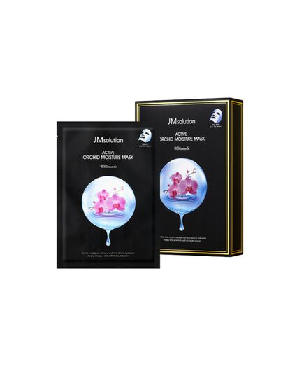 JMsolution Маска тканевая для восстановления кожи - Active orchid moisture mask ultimate, 30мл