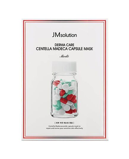 JMsolution Маска успокаивающая целлюлозная - Derma care centella madeca capsule mask, 30мл