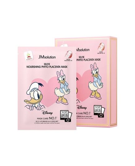 JMsolution Маска тканевая питательная – Disney collection selfie nourishing phytoplacenta mask, 30мл