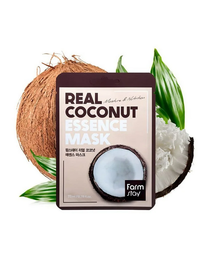 FarmStay Маска тканевая для лица с кокосом - Real сoconut essence mask, 23мл