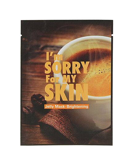 I'm Sorry For My Skin Маска для лица тканево-гелевая для сияния кожи - Jelly mask-brightening, 33мл