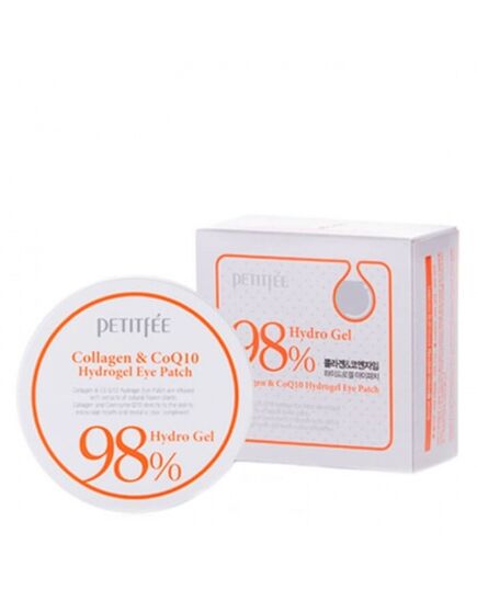 Petitfee Патчи для глаз гидрогелевые с коллагеном - Collagen&CoQ10 hydrogel eye patch, 60шт
