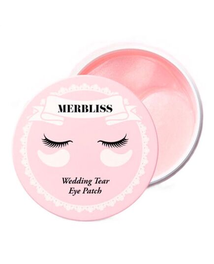 Merbliss Патчи с экстрактом иикры и жемчуга - Wedding tear eye patch, 60шт