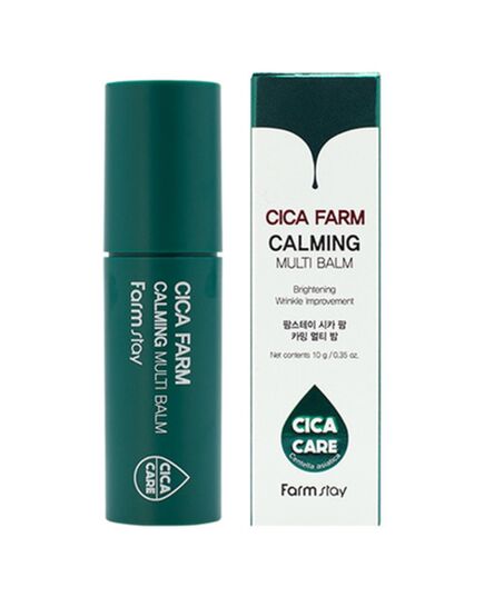 FarmStay Успокаивающий мультифункциональный бальзам-стик - Cica Farm Calming Multi Balm, 10г