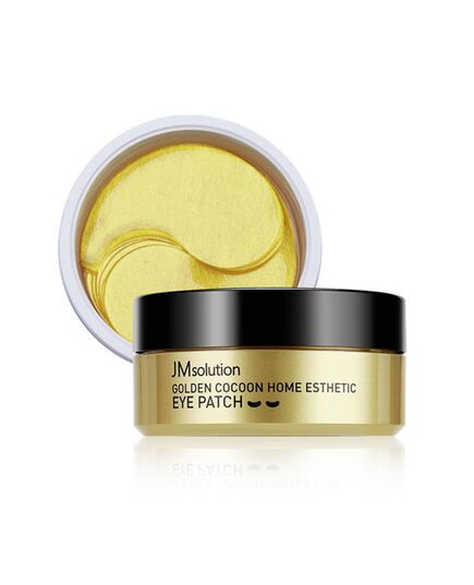 JMsolution Патчи с экстрактом золотого шелкопряда - Golden cocoon home esthetic eye patch, 60шт