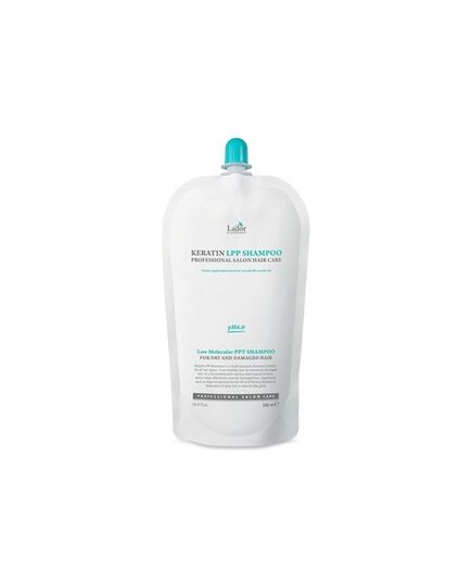 Lador Шампунь для волос кератиновый м/уп - PH 6.0 Keratin LPP shampoo, 500мл