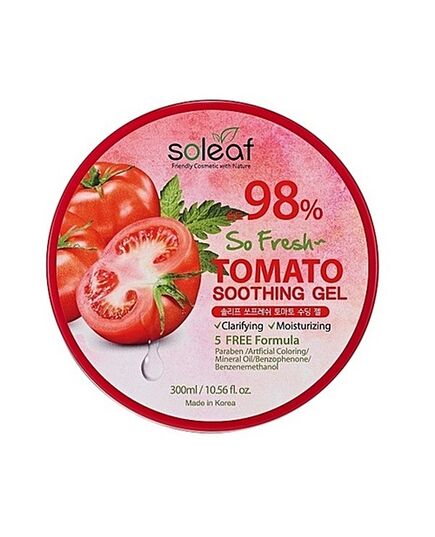 Soleaf Гель с томатом успокаивающий - So fresh tomato soothing gel, 300мл