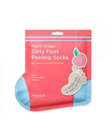 Frudia Маска-носочки для педикюра с ароматом персика - My orchard peach foot peeling mask, 40г