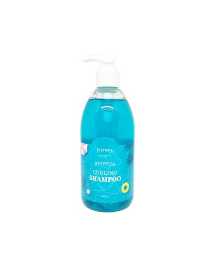 Deoproce Шампунь охлаждающий с растительными экстрактами - Refresh cooling shampoo, 400мл