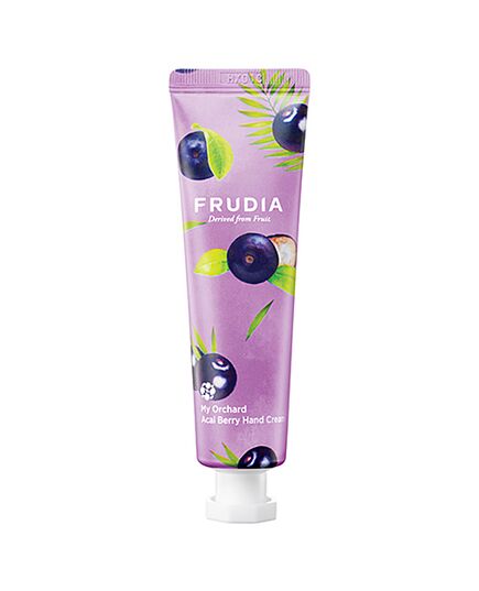 Frudia Крем для рук c ягодами асаи - Squeeze therapy acai berry hand cream, 30г