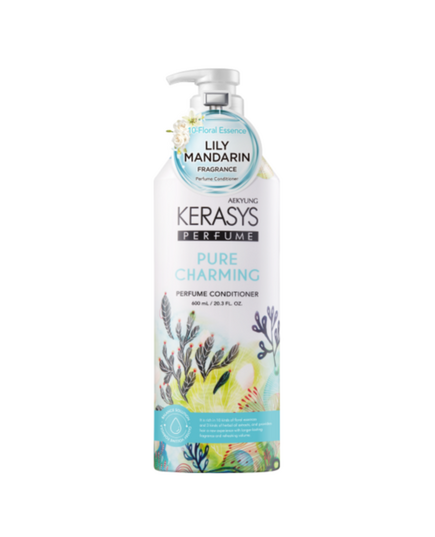 KeraSys Кондиционер для волос парфюмированный «шарм» - Pure&charming parfumed rinse, 600мл