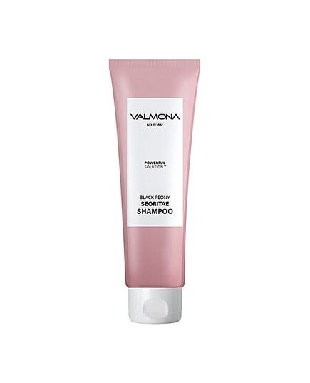 Valmona Шампунь для волос черный пион, бобы - Powerful solution black peony seoritae shampoo, 100мл