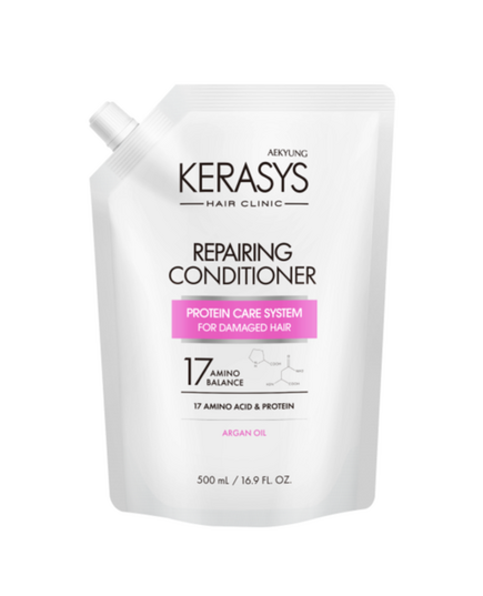 KeraSys Кондиционер восстанавливающий поврежденные волосы з/б - Damage care repairing, 500мл