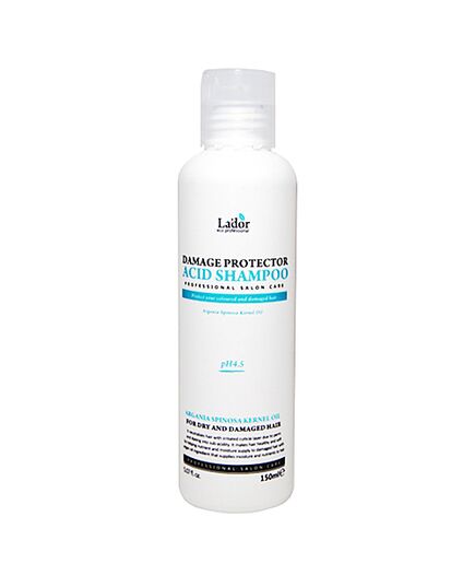 Lador Шампунь для волос с аргановым маслом - HP4.5 Damaged protector acid shampoo, 150мл