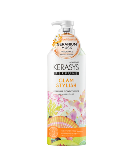 KeraSys Кондиционер для волос парфюмированный «гламур» - Glam&stylish parfumed rinse, 600мл