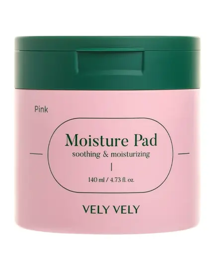 Vely Vely Увлажняющие тонер-пэды с экстрактом опунции Pink Moisture Pad 60 шт